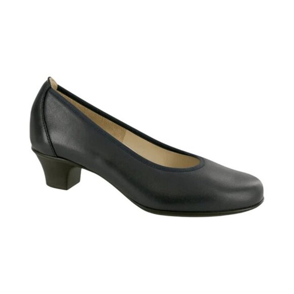 SAS Milano -Womens Navy Leather Pump Size 8.5 NWOT - Picture 4 of 9